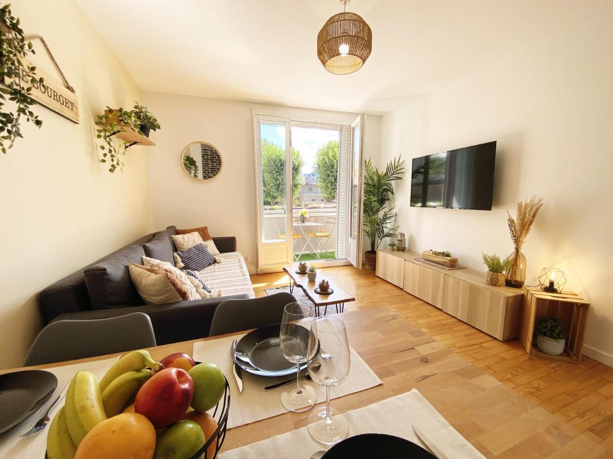 Le Bourget, Grand Appartement Proche Du Centre เกรอน็อบล์ ภายนอก รูปภาพ